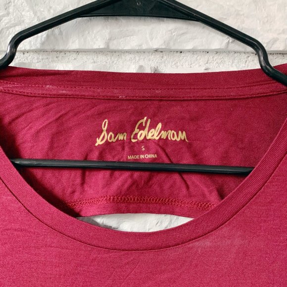 NWT Sam Edelman Barre Workout Tee - Size Small - Picture 5 of 7
